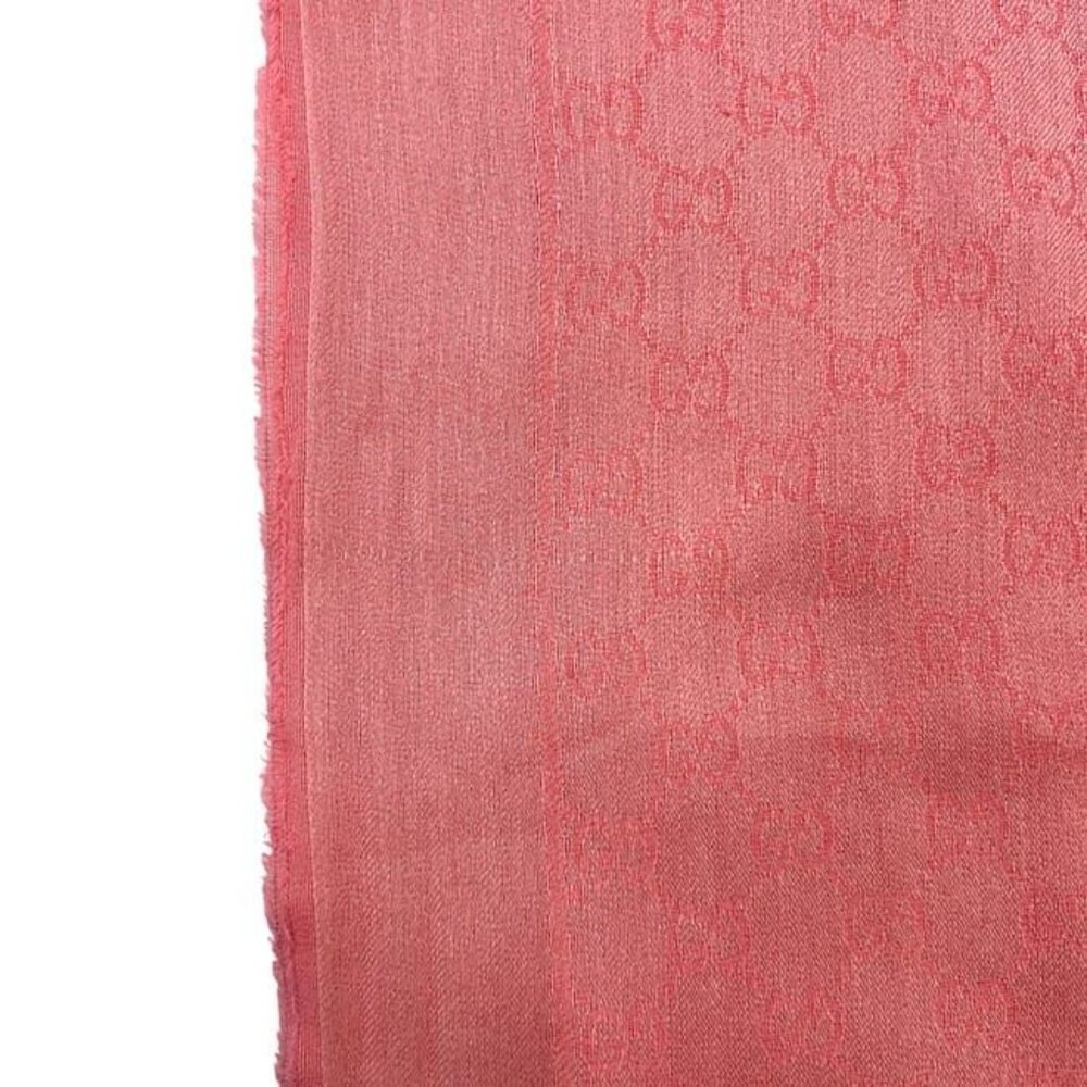 Gucci Shawl Pink Cleaned - Picture 8 of 10